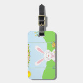 Étiquette À Bagage Lapin de Pâques (Devant Vertical)