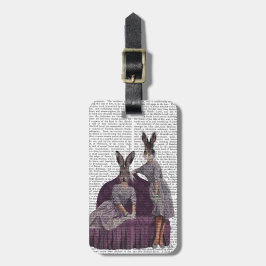 Étiquette À Bagage Lapins en violet.png (Devant Vertical)