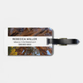 Étiquette À Bagage L'arbre sentinelle (Dos horizontal)