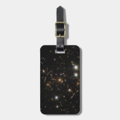 Étiquette À Bagage L'Arc Sunburst Dans Un Gros Cluster Galaxy (Devant Vertical)
