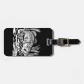 Étiquette À Bagage Largemouth Bass (Devant horizontal)