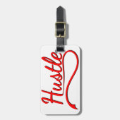 Étiquette À Bagage L'art de la typographie (Devant Vertical)