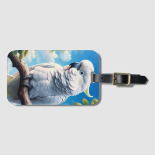 Étiquette À Bagage L'art du Cockatoo