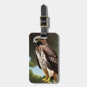 Étiquette À Bagage l'art du faucon (Devant Vertical)
