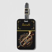 Étiquette À Bagage L'artiste de Lover (Devant Vertical)