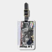 Étiquette À Bagage Las Vegas (Devant Vertical)