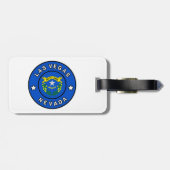 Étiquette À Bagage Las Vegas Nevada (Dos horizontal)