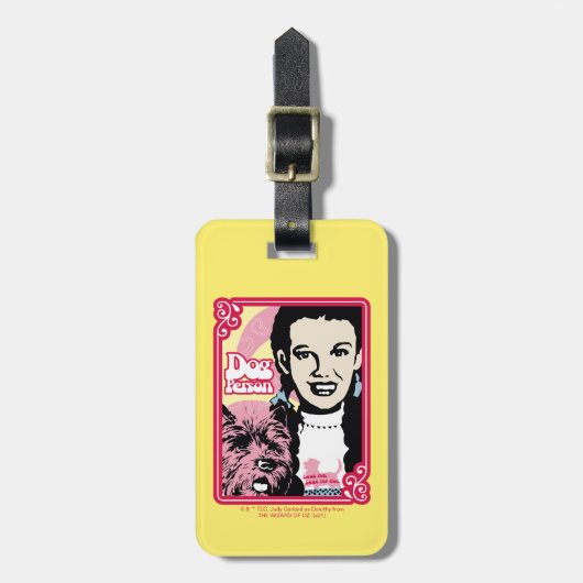 Étiquette À Bagage L'Assistant D'Oz™ | Dorothy™ & Toto™ - Personne de (Devant Vertical)