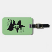 Étiquette À Bagage L'Assistant D'Oz™ | Je suis une sorcière (Devant horizontal)