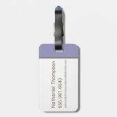 Étiquette À Bagage L'Assistant D'Oz™ | Storybook Wicked Witch™ (Dos Vertical)