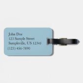 Étiquette À Bagage Laurel Highlands Pennsylvania Summer Photography (Dos horizontal)