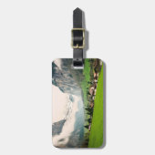 Étiquette À Bagage Lauterbrunnen Switzerland stylized (Devant Vertical)