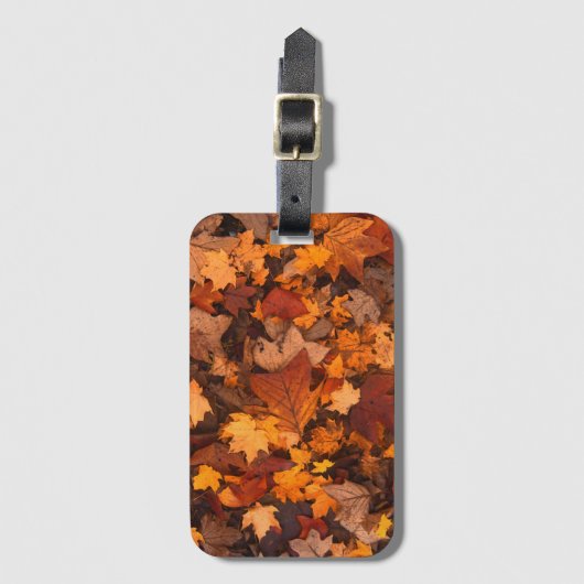 Étiquette À Bagage l'automne (Devant Vertical)