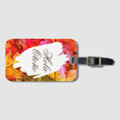 Étiquette À Bagage L'Automne Unique Hola Otoño Laisse Fille tendance (Devant Horizontal)