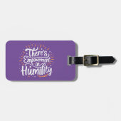 Étiquette À Bagage L'autonomisation dans l'humilité (Devant horizontal)