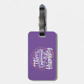 Étiquette À Bagage L'autonomisation dans l'humilité (Dos Vertical)