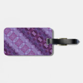 Étiquette À Bagage Lavenders Ikat Zen (Dos horizontal)