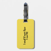 Étiquette À Bagage L'aventure dans le grand large étiquettent quelque (Dos Vertical)