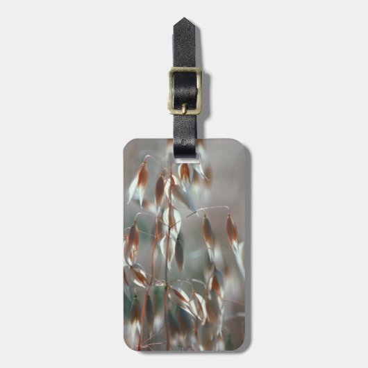 Étiquette À Bagage L'avoine mûre (Avena Sativa) Ferme. Ceres, Boland (Devant Vertical)