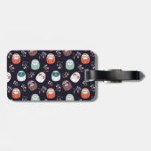 Étiquette À Bagage Lazy Sloth (Dos horizontal)