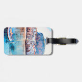 Étiquette À Bagage ldp CEFALÙ - Sicile - plage - panorama (Dos horizontal)