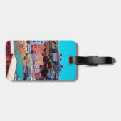 Étiquette À Bagage ldp SORRENTO - panorama - plage - (Dos horizontal)