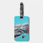 Étiquette À Bagage ldp VENICE - gondolas - rialto - (Dos Vertical)
