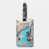 Étiquette À Bagage ldp VENICE - Vue sur le Grand Canal du Rialto (Dos Vertical)