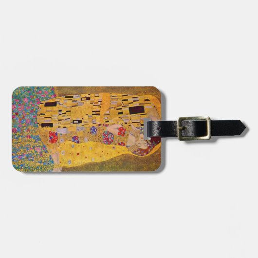 Étiquette À Bagage Le baiser (Devant horizontal)