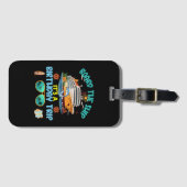 Étiquette À Bagage Le bateau C'est un voyage d'anniversaire (Devant Horizontal)