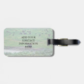 Étiquette À Bagage Le bison américain (Dos horizontal)