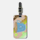 Étiquette À Bagage Le café est une nécessité (Devant Vertical)