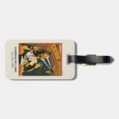 Étiquette À Bagage Le Canada crie dame 2024 (Dos horizontal)