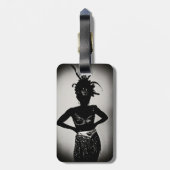 Étiquette À Bagage le carnaval est un b*** (Dos Vertical)