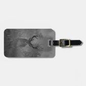 Étiquette À Bagage Le Cerf Dans La Mist (Devant horizontal)