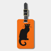 Étiquette À Bagage Le Chat Noir (Devant Vertical)