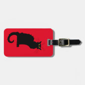 Étiquette À Bagage Le Chat Noir (Devant horizontal)