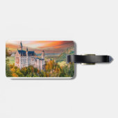 Étiquette À Bagage Le château de Neuschwanstein (Dos horizontal)