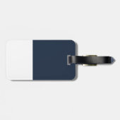 Étiquette À Bagage Le Chiot De Vizsla Repose Sur Sa Paw (Dos horizontal)