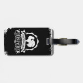 Étiquette À Bagage Le Chuchoteur de Poulets Drôle (Dos horizontal)
