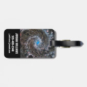 Étiquette À Bagage Le Coeur De Messier 74 (Dos horizontal)