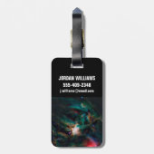 Étiquette À Bagage Le Complexe Nuageux De Rho Ophiuchi. (Dos Vertical)