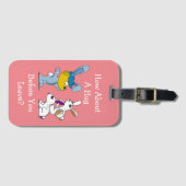 Étiquette À Bagage Le costume lapin de Ferald (Devant Horizontal)