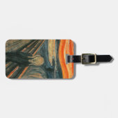 Étiquette À Bagage Le cri d'Edvard Munch (Devant horizontal)