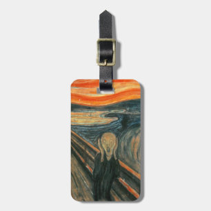 Étiquette À Bagage Le cri d'Edvard Munch