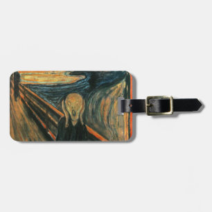 Étiquette À Bagage Le cri Edvard Munch Art Expressionniste Moderne
