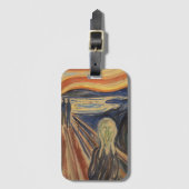 Étiquette À Bagage Le Cri Vincent Van Gogh (Devant Vertical)