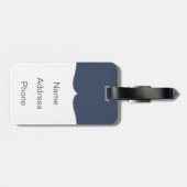 Étiquette À Bagage Le Dernier raid du Mont Noir (Dos horizontal)