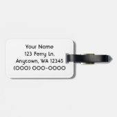 Étiquette À Bagage Le ferry (Dos horizontal)