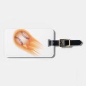 Étiquette À Bagage le feu de base-ball (Devant horizontal)